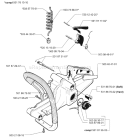 Page F Diagram and Parts List for 254 2001-09 Husqvarna Chainsaw