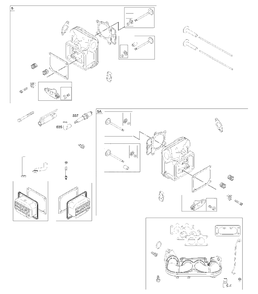 Cylinder Cover Diagram and Parts List for 4067770177B1 2017-01 Husqvarna Engine