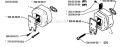 Page G Diagram and Parts List for 257 1994-06 Husqvarna Chainsaw