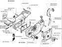 Page D Diagram and Parts List for 257 1996-01 Husqvarna Chainsaw