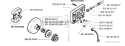 Page H Diagram and Parts List for 257 1996-01 Husqvarna Chainsaw