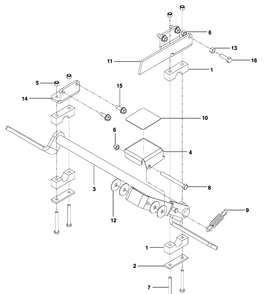 Part Location Diagram of 510136301 Husqvarna SPRING, EXTENSION
