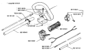 Page J Diagram and Parts List for 22RL 22 RL 1988-01 Husqvarna Trimmer