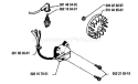 Part Location Diagram of 501949501 Husqvarna Flywheel