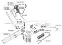 Page M Diagram and Parts List for 25R 25 R 1986-10 Husqvarna Trimmer