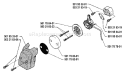 Page B Diagram and Parts List for 25R 25 R 1986-10 Husqvarna Trimmer