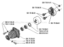 Page C Diagram and Parts List for 25R 25 R 1986-10 Husqvarna Trimmer