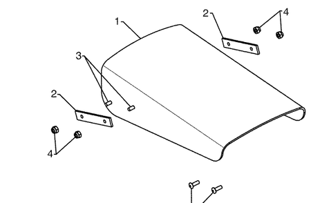 Control Panel / Discharge Chute 2 Diagram and Parts List for 14527SBLS (961930049)(2009-07) Husqvarna Snow Blower