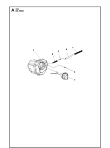 Oil Tank Diagram and Parts List for 120I (967098201)(2018-06) Husqvarna Chainsaw