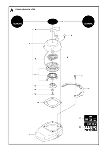 Starter Diagram and Parts List for 123HD65X 20100600001-Current Husqvarna Hedge Trimmer