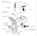 Page L Diagram and Parts List for 261EPA 261 EPA 1998-03 Husqvarna Chainsaw