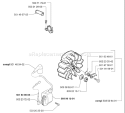 Page F Diagram and Parts List for 261EPA 261 EPA 1999-06 Husqvarna Chainsaw