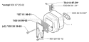 Part Location Diagram of 537010801 Husqvarna Spark Screen