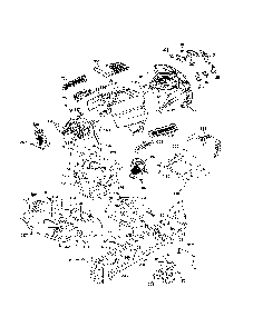 Chassis Diagram and Parts List for YT48CS-96043022400  Husqvarna Lawn Tractor