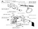 Chain_Brake Diagram and Parts List for 262XP  Husqvarna Chainsaw