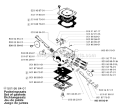 Electrcial Diagram and Parts List for 262XP  Husqvarna Chainsaw