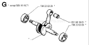 Page D Diagram and Parts List for 262 1990-03 Husqvarna Chainsaw