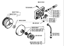 Page D Diagram and Parts List for 262 1991-03 Husqvarna Chainsaw