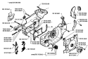 Page E Diagram and Parts List for 262 1992-11 Husqvarna Chainsaw