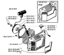 Page K Diagram and Parts List for 262 1994-06 Husqvarna Chainsaw