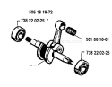 Page F Diagram and Parts List for 262 1994-06 Husqvarna Chainsaw