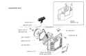 Page K Diagram and Parts List for 262 1996-01 Husqvarna Chainsaw