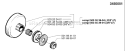 Page D Diagram and Parts List for 262 1996-01 Husqvarna Chainsaw