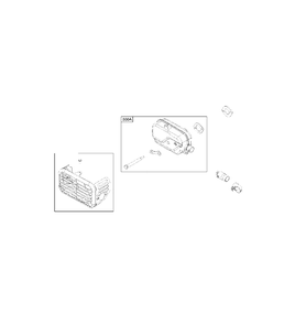 Muffler Diagram and Parts List for 122Q720168H1 2017-01 Husqvarna Engine