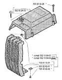 Part Location Diagram of 502052403 Husqvarna SCREW
