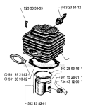 Part Location Diagram of 734431200 Husqvarna ERROR