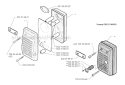 Muffler Diagram and Parts List for 265RX 1995-11 Husqvarna Brush Cutter