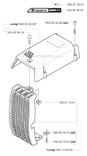 Part Location Diagram of 502267601 Husqvarna DECAL
