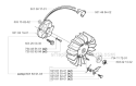 Ignition System Diagram and Parts List for 265RX 2006-01 Husqvarna Brush Cutter