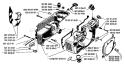 Page D Diagram and Parts List for 266 1982-12 Husqvarna Chainsaw
