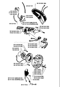 Page G Diagram and Parts List for 266 1982-12 Husqvarna Chainsaw