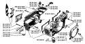 Page D Diagram and Parts List for 266 1983-06 Husqvarna Chainsaw