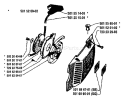 Page L Diagram and Parts List for 266 1984-08 Husqvarna Chainsaw