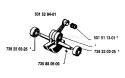 Page E Diagram and Parts List for 266 1985-01 Husqvarna Chainsaw