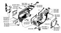 Page D Diagram and Parts List for 266 1985-06 Husqvarna Chainsaw