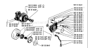 Page H Diagram and Parts List for 266 1986-01 Husqvarna Chainsaw