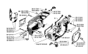 Page E Diagram and Parts List for 266 1986-04 Husqvarna Chainsaw