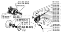 Page H Diagram and Parts List for 266 1986-12 Husqvarna Chainsaw