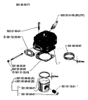 Page I Diagram and Parts List for 266 1986-12 Husqvarna Chainsaw