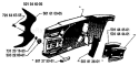 Page H Diagram and Parts List for 266 1987-11 Husqvarna Chainsaw
