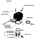Page I Diagram and Parts List for 266 1987-11 Husqvarna Chainsaw