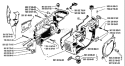 Page D Diagram and Parts List for 266 1988-06 Husqvarna Chainsaw