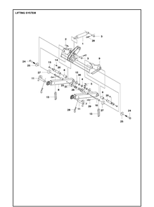 Part Location Diagram of 544185001 Husqvarna Link