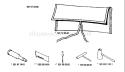 Page K Diagram and Parts List for 268 1987-05 Husqvarna Chainsaw