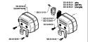 Page G Diagram and Parts List for 268 1987-05 Husqvarna Chainsaw