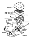 Page A Diagram and Parts List for 268 1987-11 Husqvarna Chainsaw